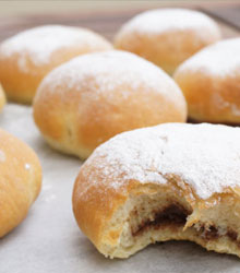 beignet au four au nutella