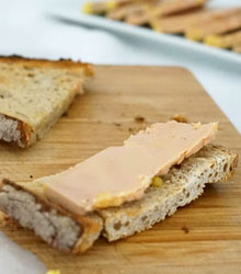 foie gras express au micro-onde