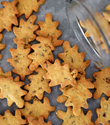 biscuits au sirop d'érable et pécan