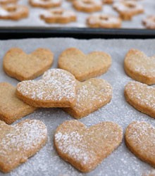 biscuits sablés coeur