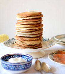 Des recettes pour les fêtes - blinis sarrasin