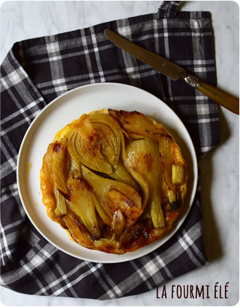 tarte tatin au fenouil