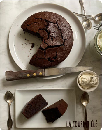 Gateau au chocolat et a la Guinness