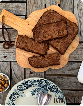 brownie au chocolat et noisettes caramélisées Cyril Lignac