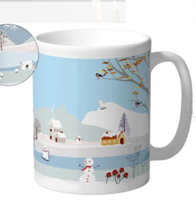 mug hiver, noel